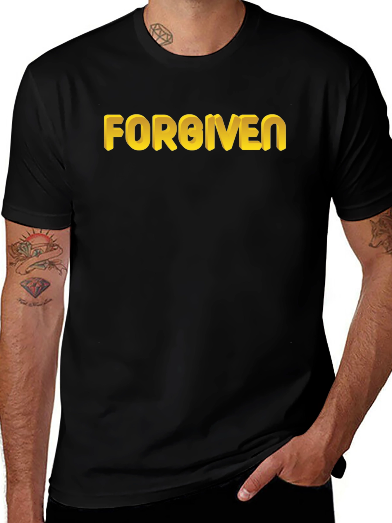 Forgiven T-Shirt - Bold Statement Tee