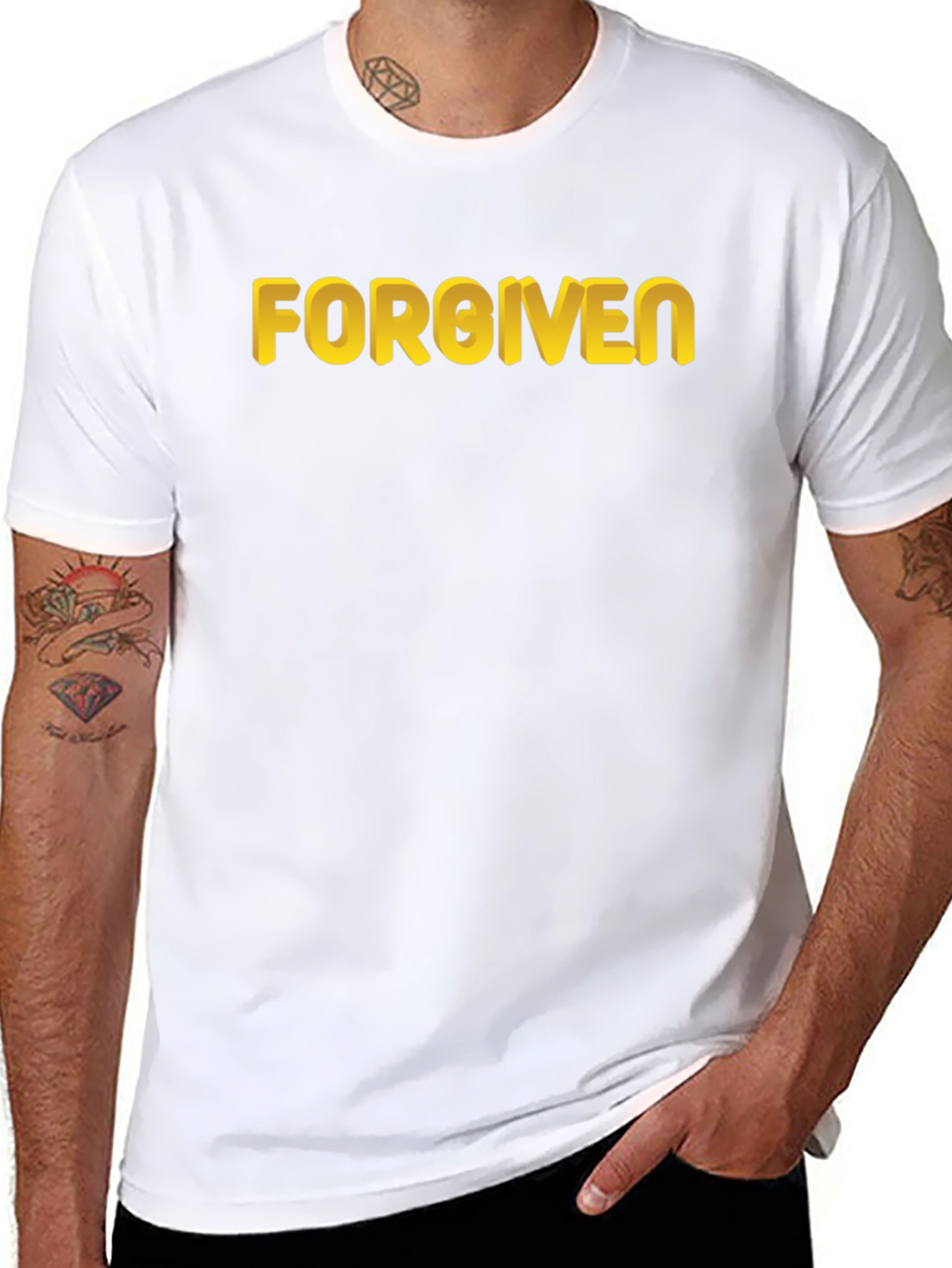 Forgiven T-Shirt - Bold Statement Tee