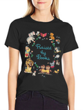 Raised By Books Graphic Tee