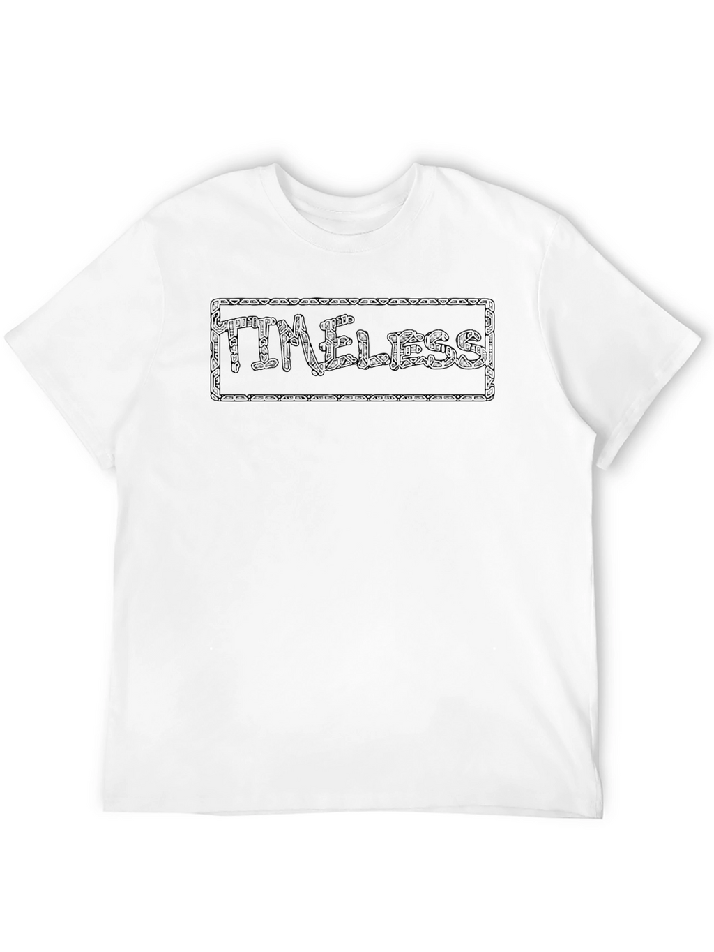 Timeless Graphic Tee - Stylish Black T-Shirt
