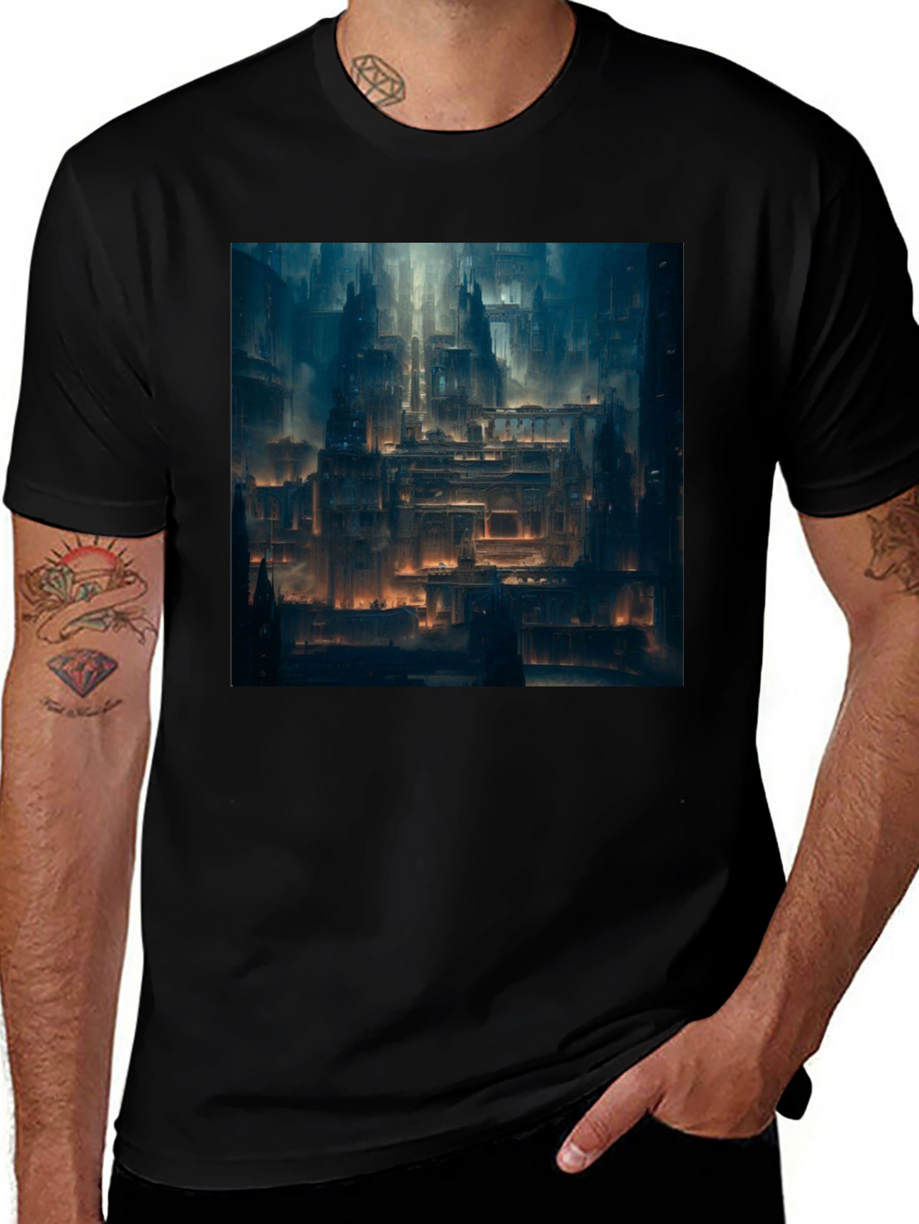 Urban Dreamscape Graphic Tee