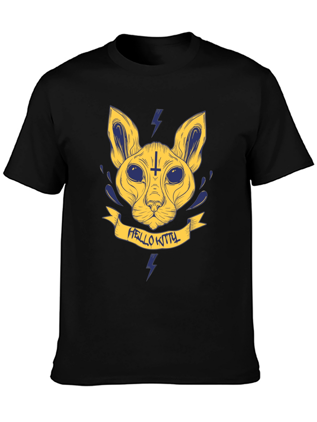 Hello Kitty Satanic T-Shirt - Bold Graphic Tee