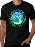 Samantha Israel Tours Black T-Shirt