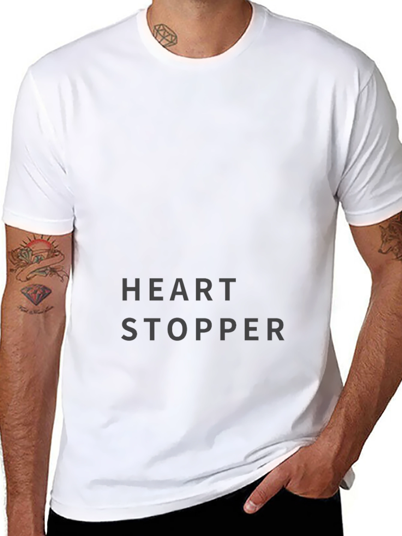 Heartstopper Black T-Shirt