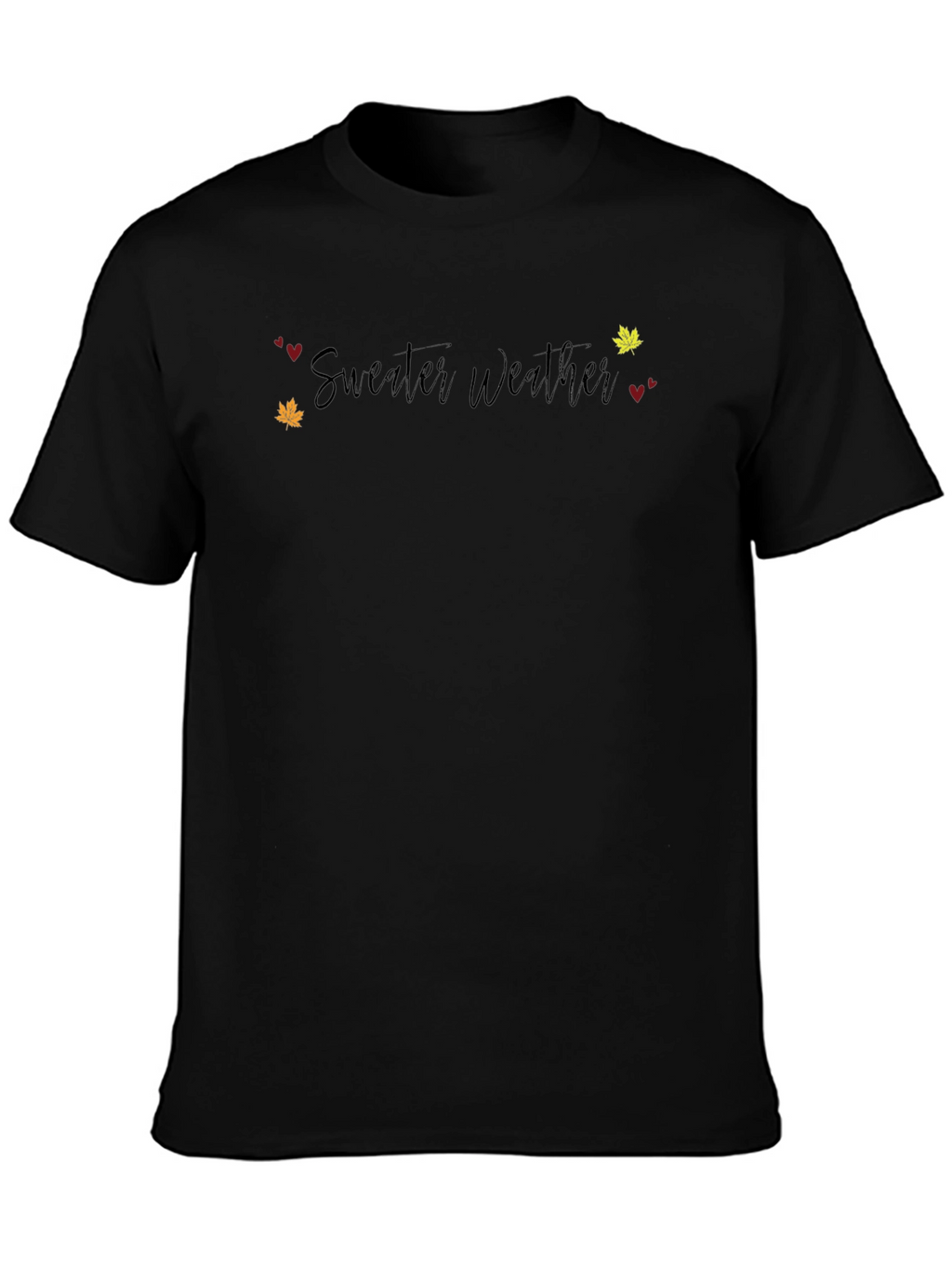 Sweater Weather Graphic Tee - Cozy Autumn Style