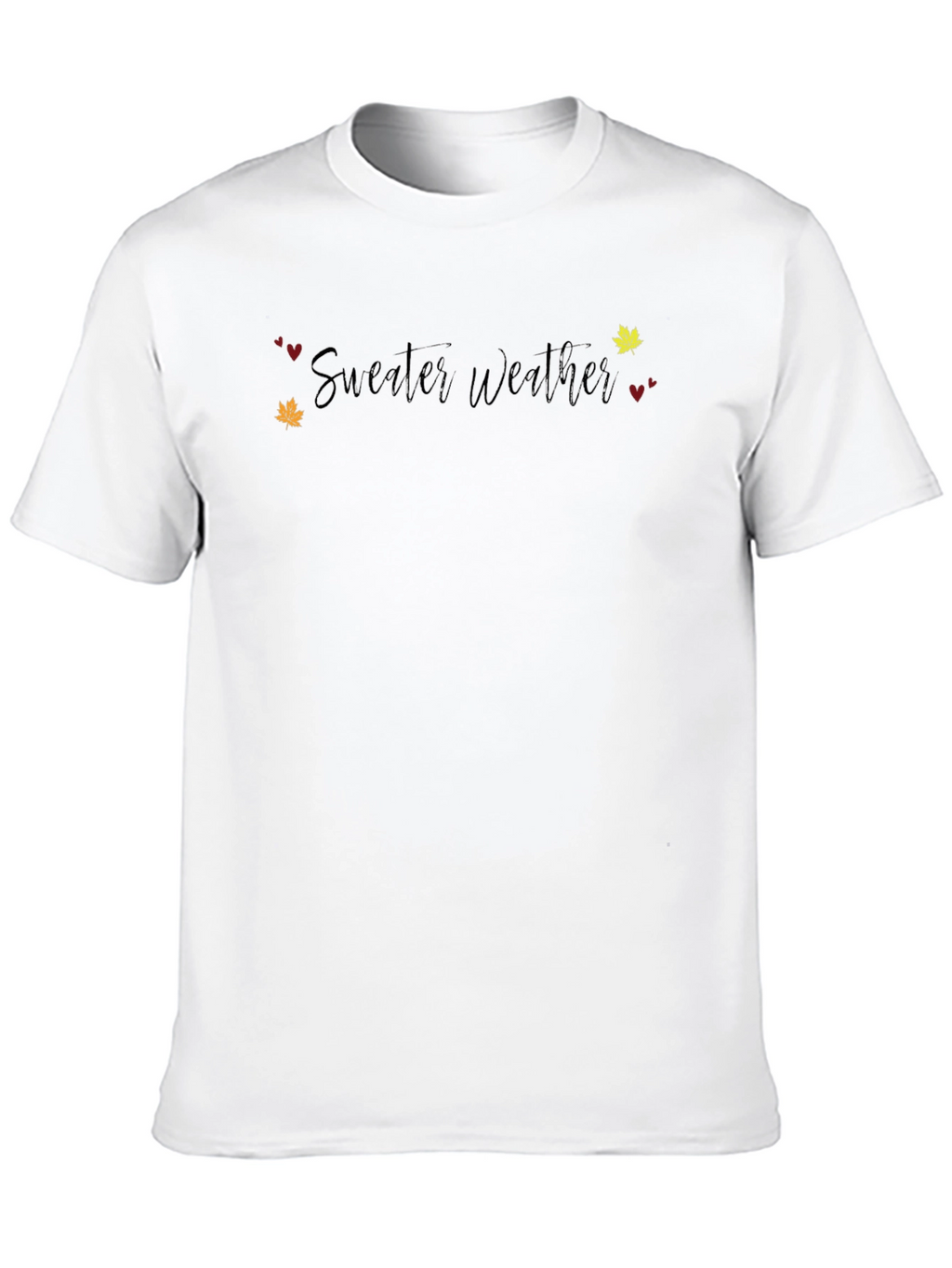 Sweater Weather Graphic Tee - Cozy Autumn Style