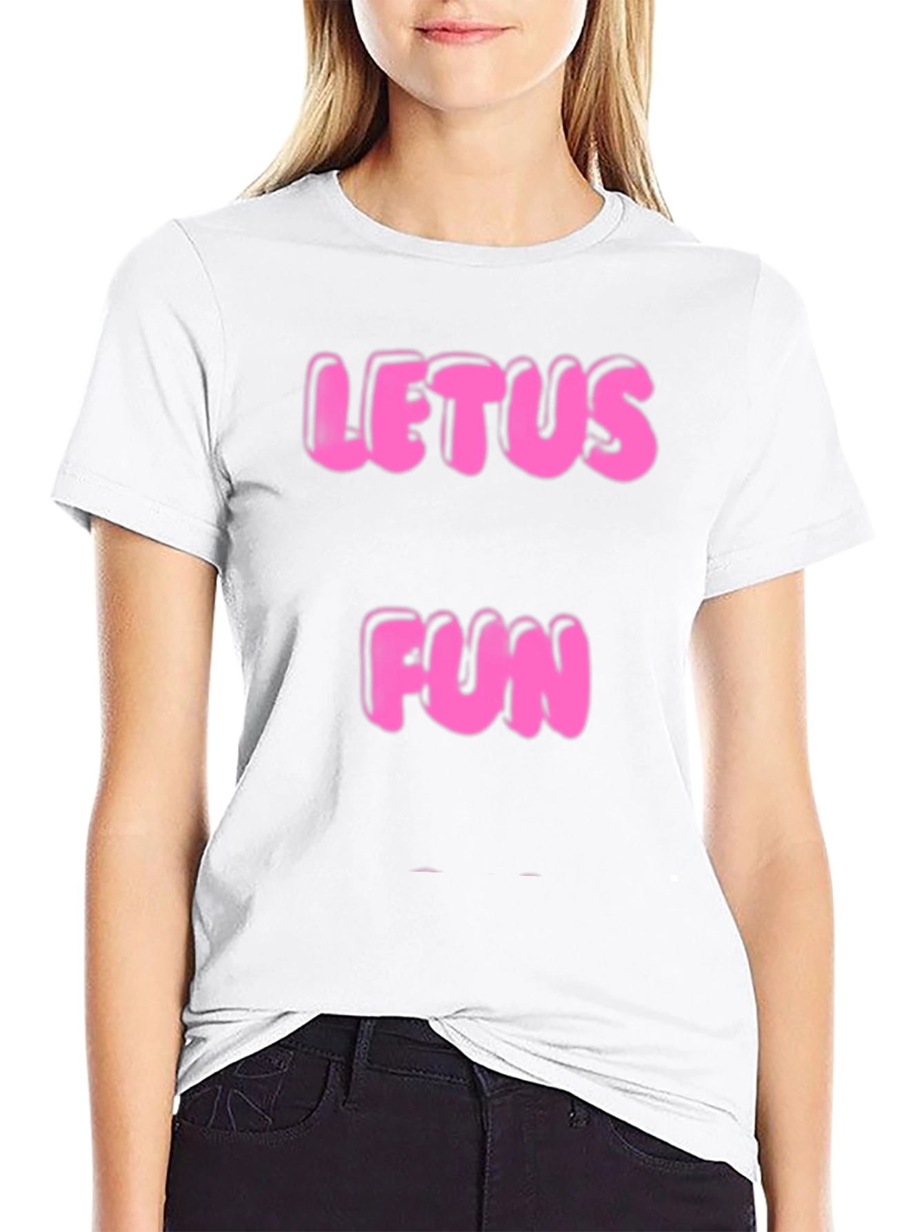 Let Us Fun Black T-Shirt