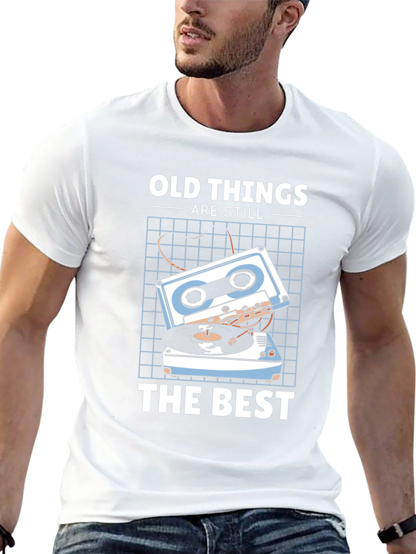 Retro Music T-Shirt: Old Things Are Still The Best