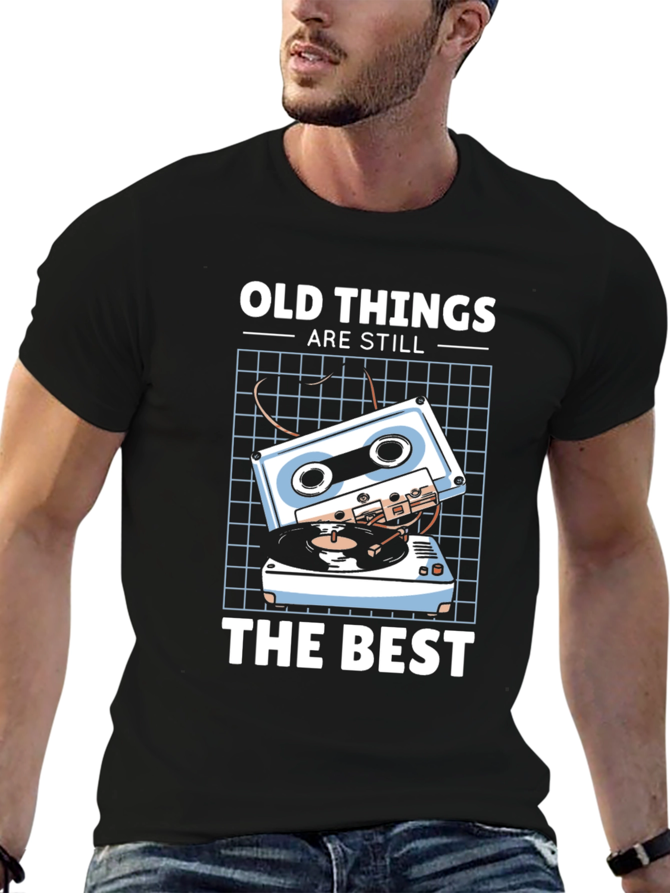 Retro Music T-Shirt: Old Things Are Still The Best