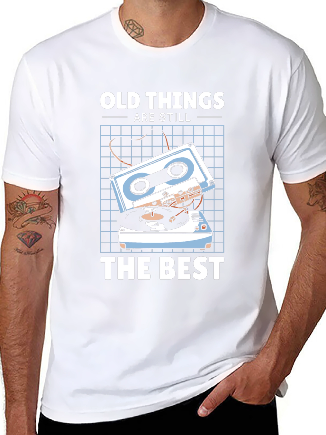 Retro Music T-Shirt: Old Things Are Still The Best