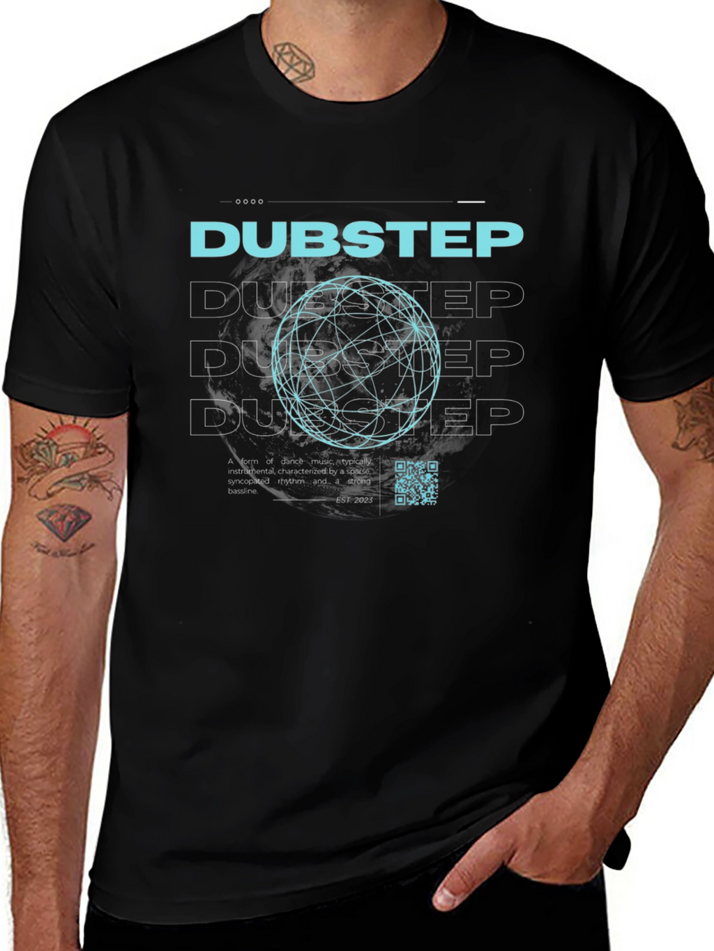 Dubstep Graphic Tee - Music Inspired Design
