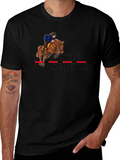 Equestrian Champion Service Black T-Shirt