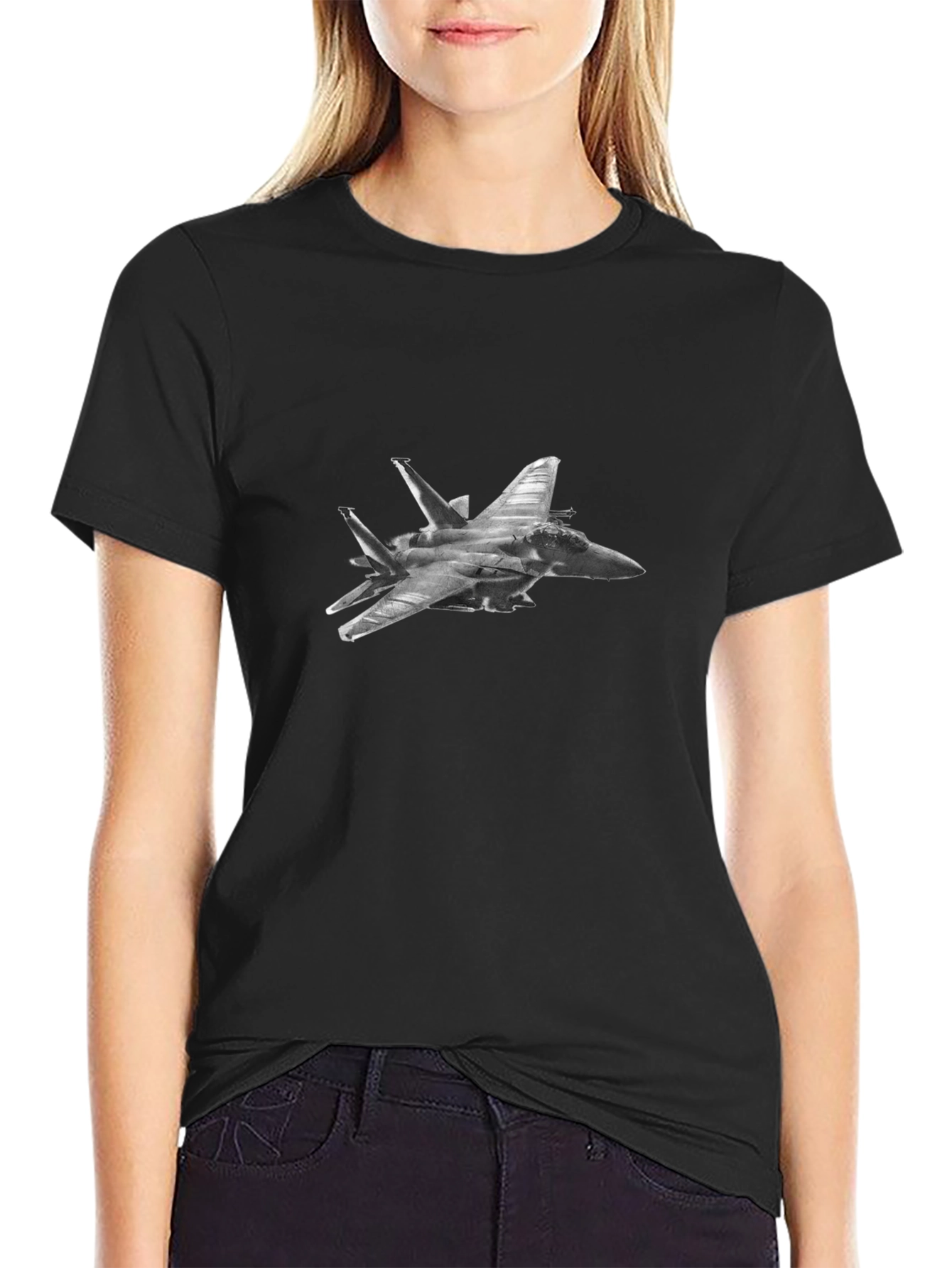 F-15 Eagle Jet Fighter Graphic T-Shirt