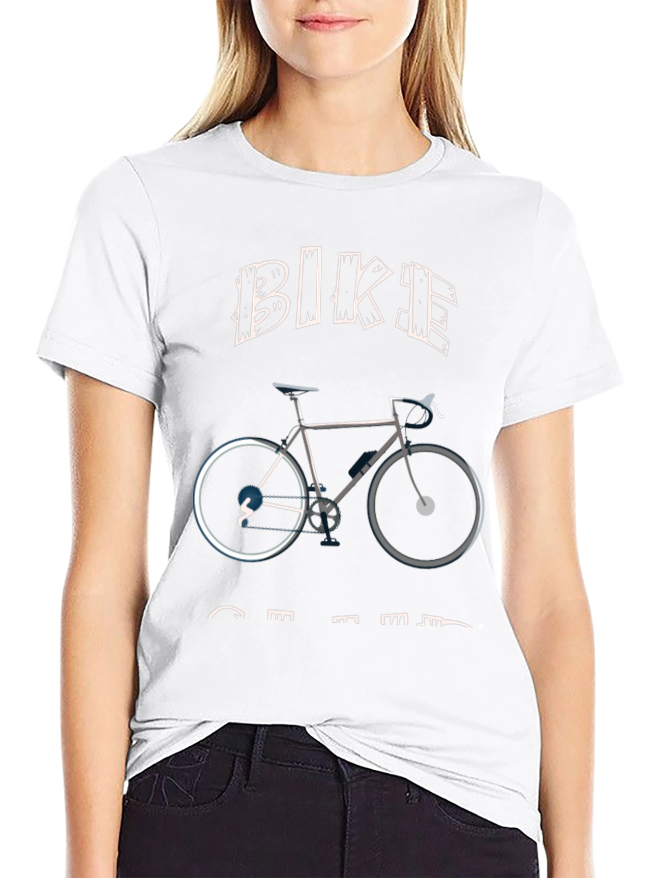 Bike Graphic Tee - Cycling Enthusiast
