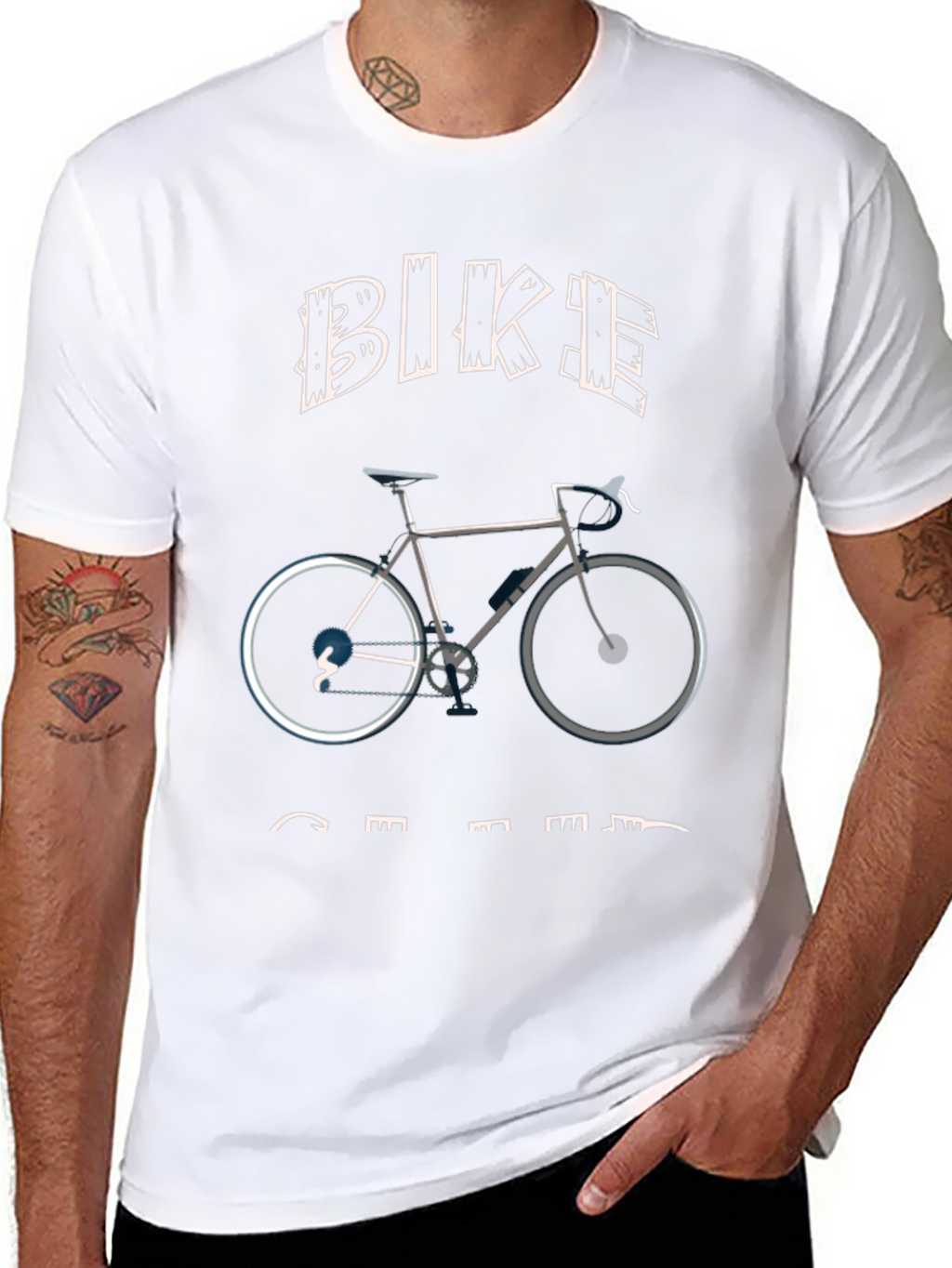 Bike Graphic Tee - Cycling Enthusiast
