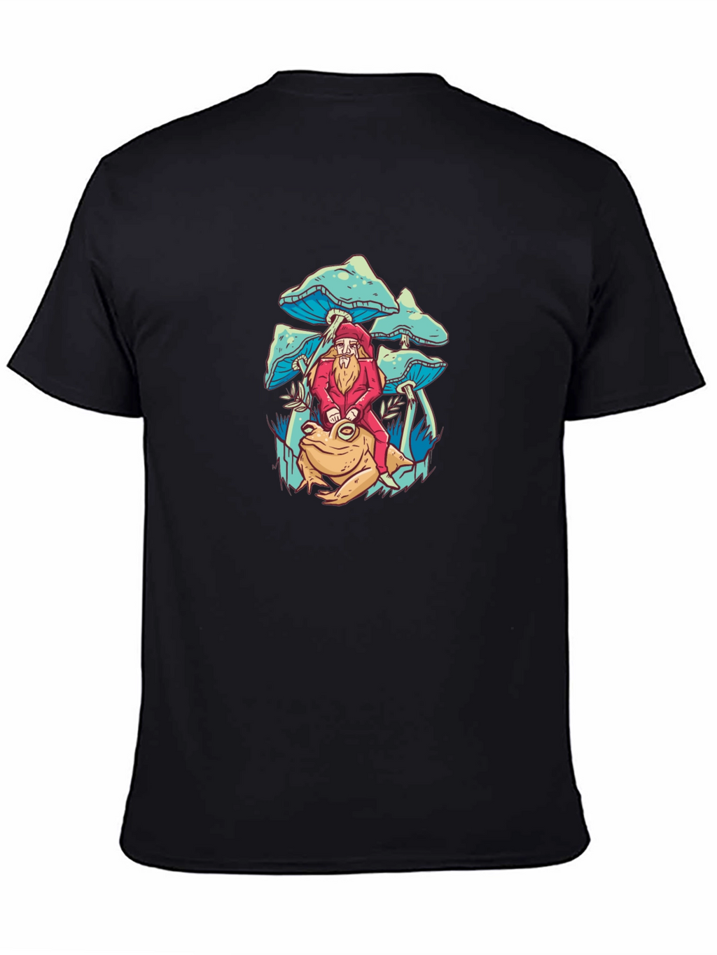 Mushroom Frog T-Shirt - Whimsical Design