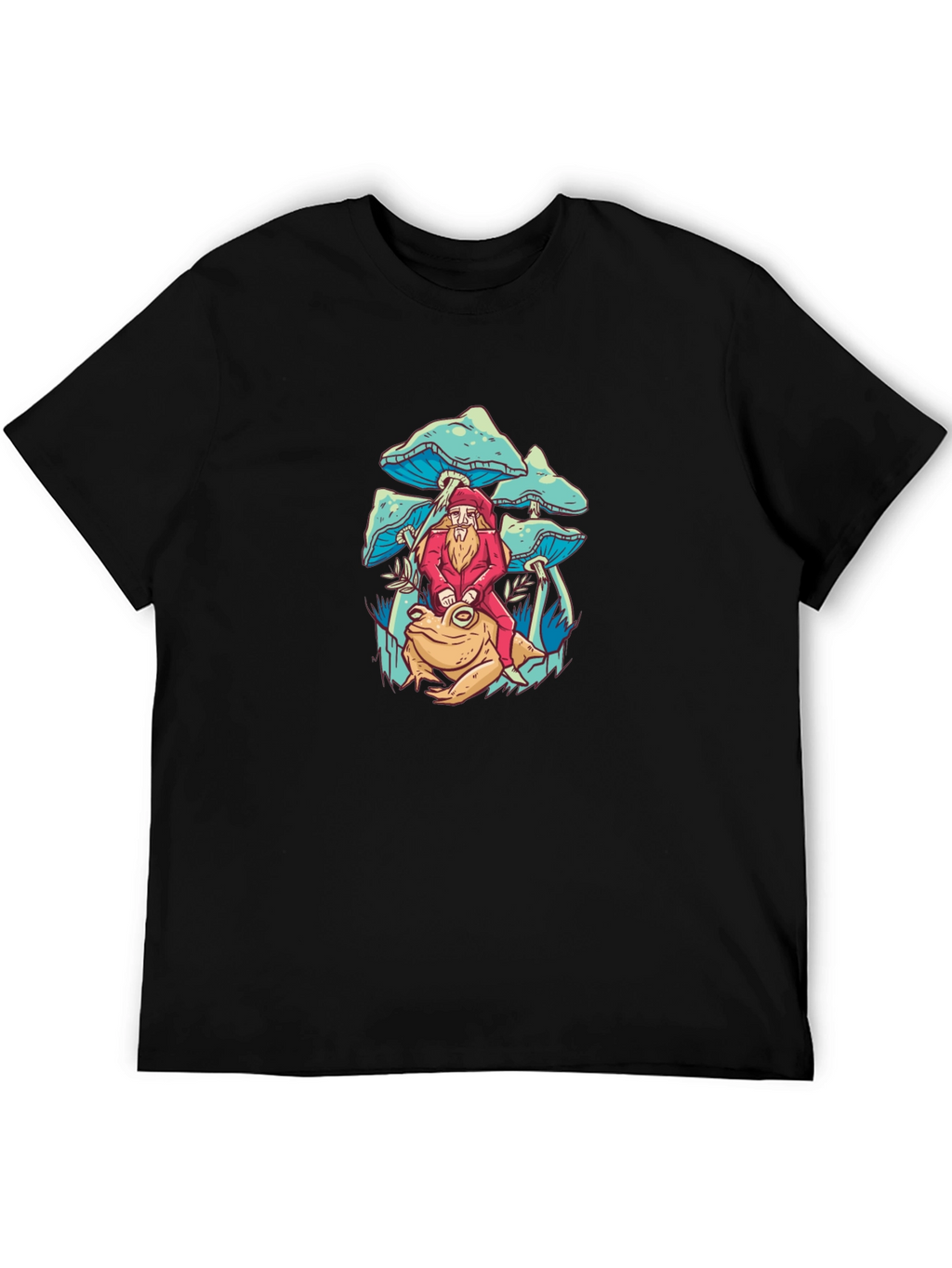 Mushroom Frog T-Shirt - Whimsical Design