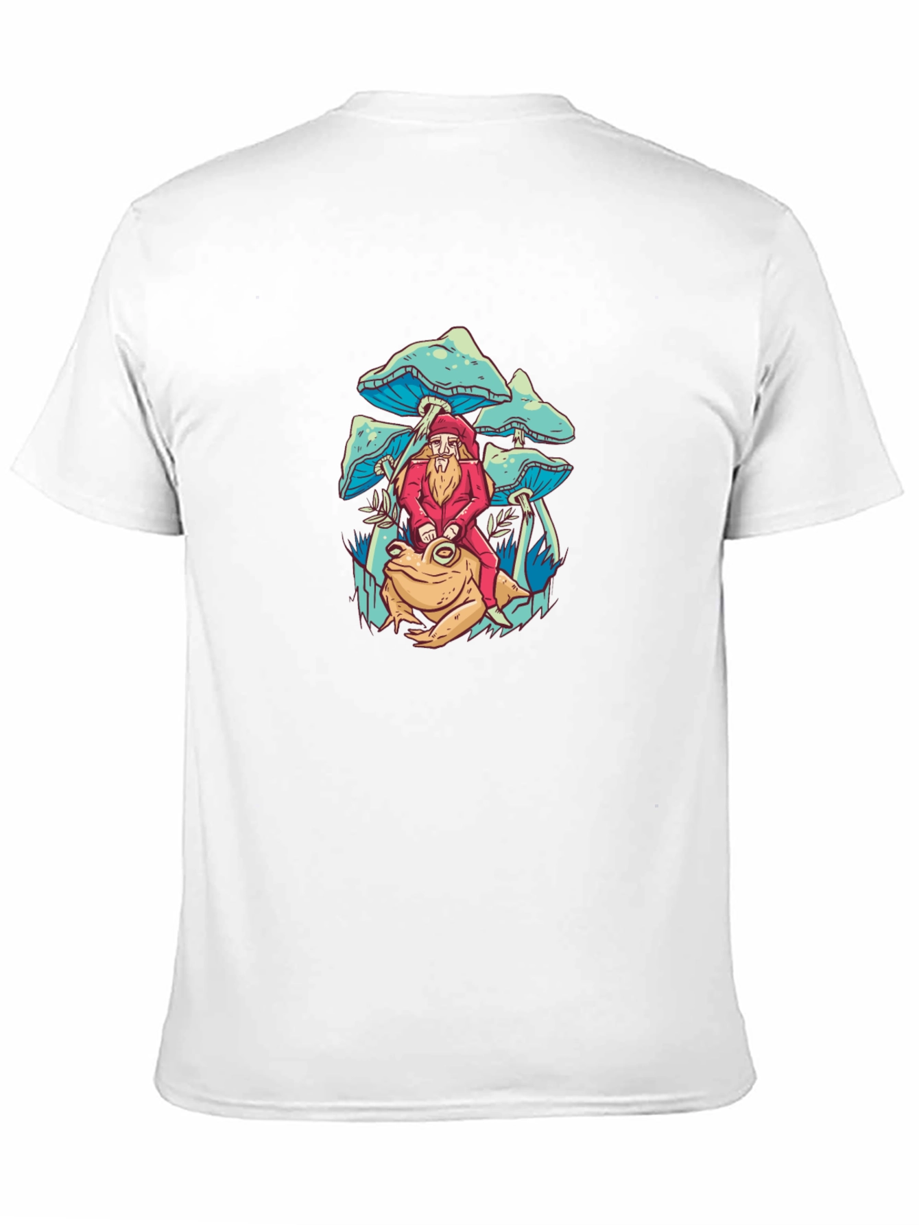 Mushroom Frog T-Shirt - Whimsical Design