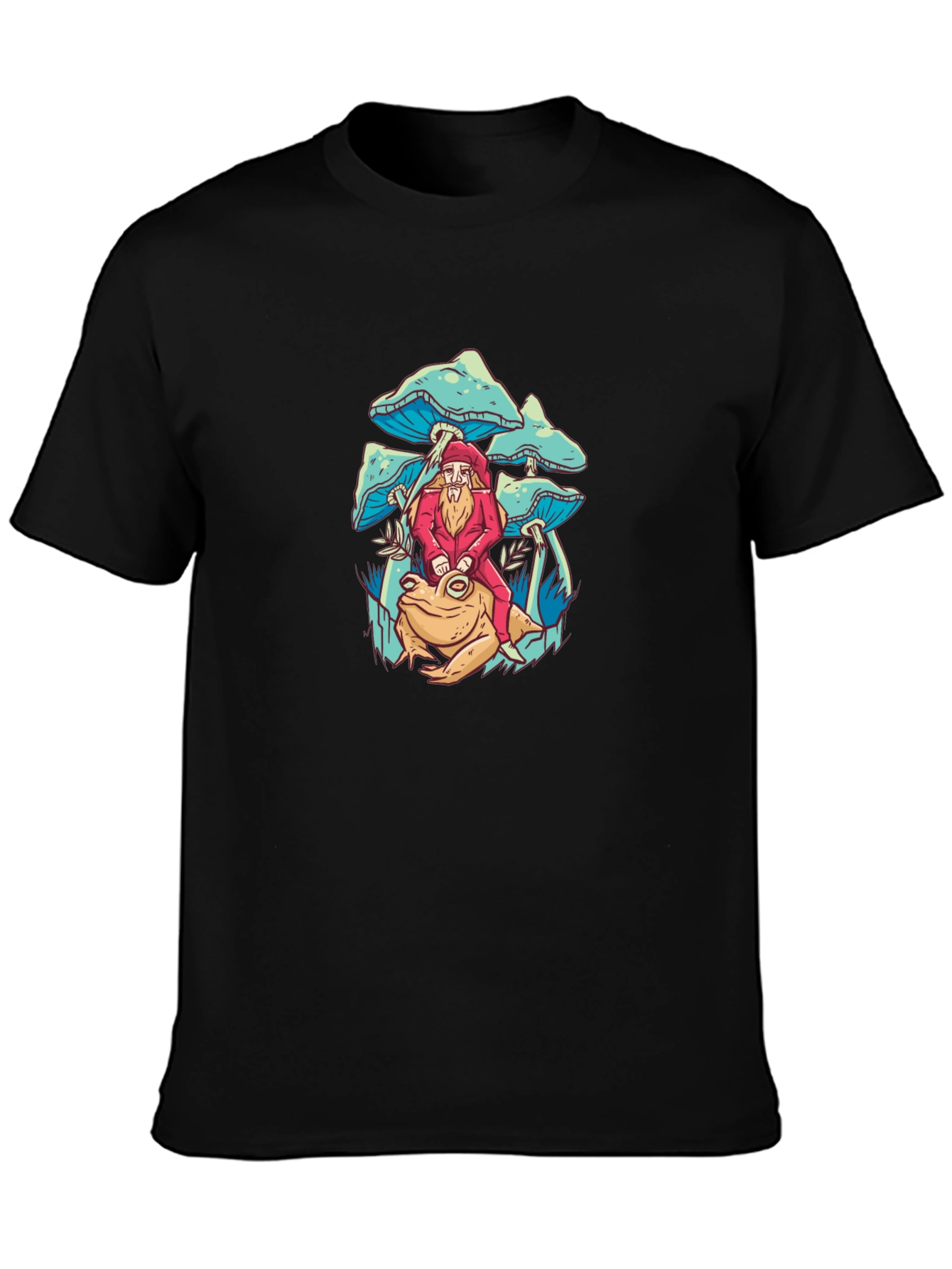 Mushroom Frog T-Shirt - Whimsical Design