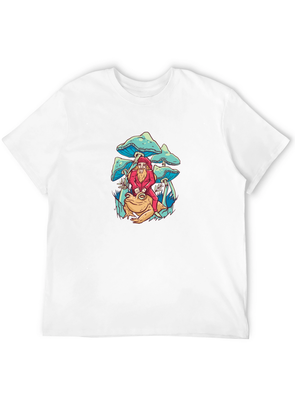 Mushroom Frog T-Shirt - Whimsical Design