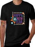 Happy New Year Graphic T-Shirt