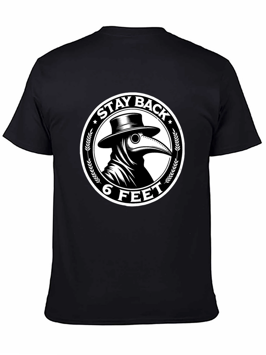Stay Back 6 Feet Plague Doctor T-Shirt