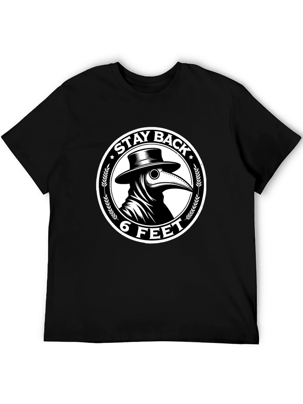Stay Back 6 Feet Plague Doctor T-Shirt