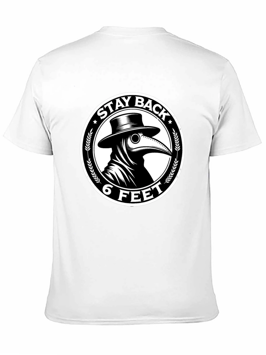 Stay Back 6 Feet Plague Doctor T-Shirt