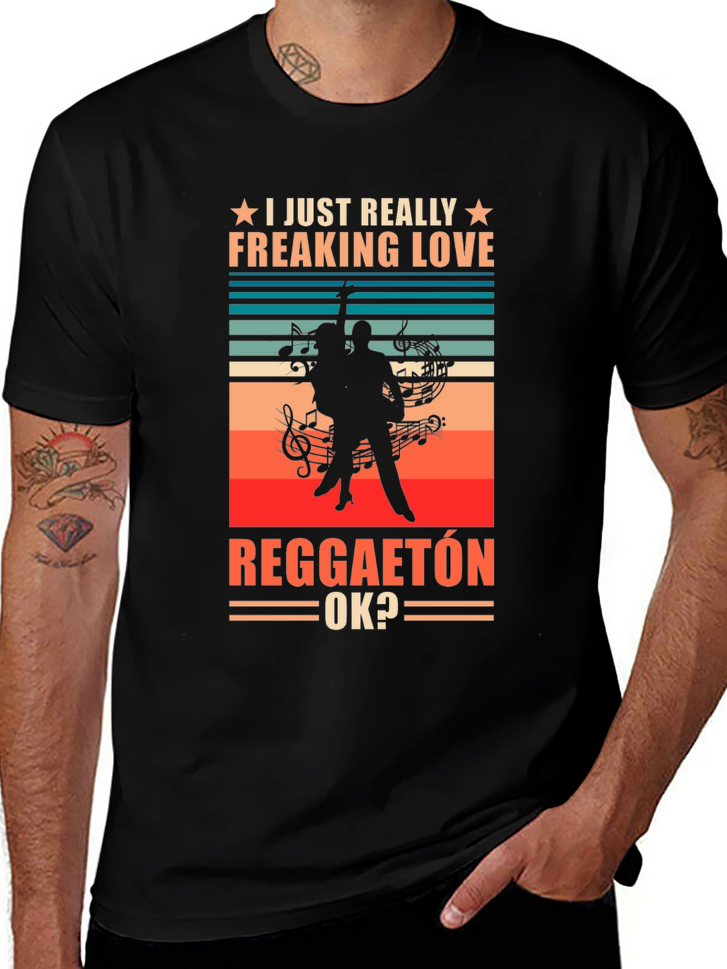 Reggaeton Music Lover Graphic T-Shirt