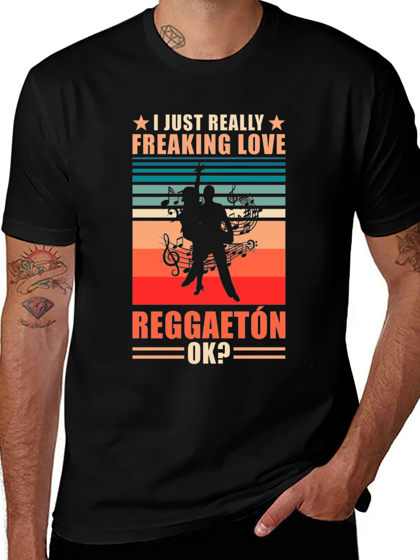 Reggaeton Music Lover Graphic T-Shirt
