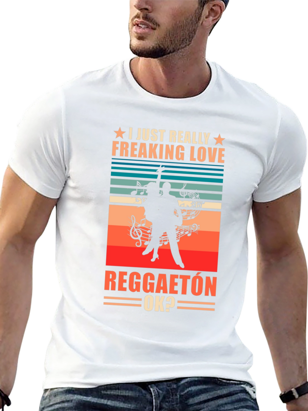 Reggaeton Music Lover Graphic T-Shirt