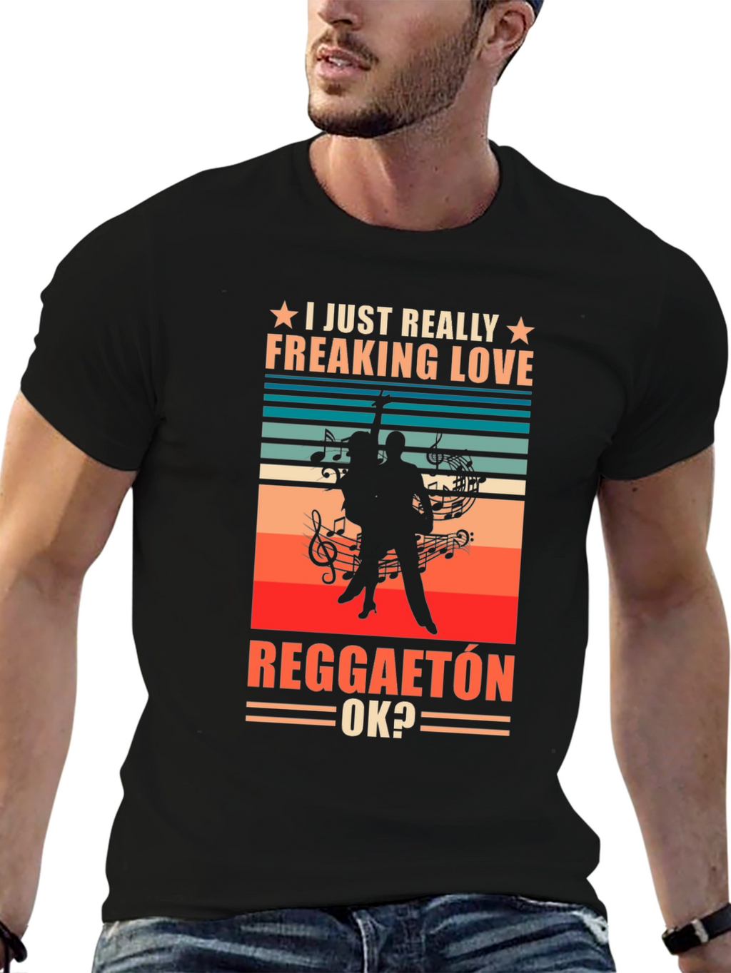 Reggaeton Music Lover Graphic T-Shirt