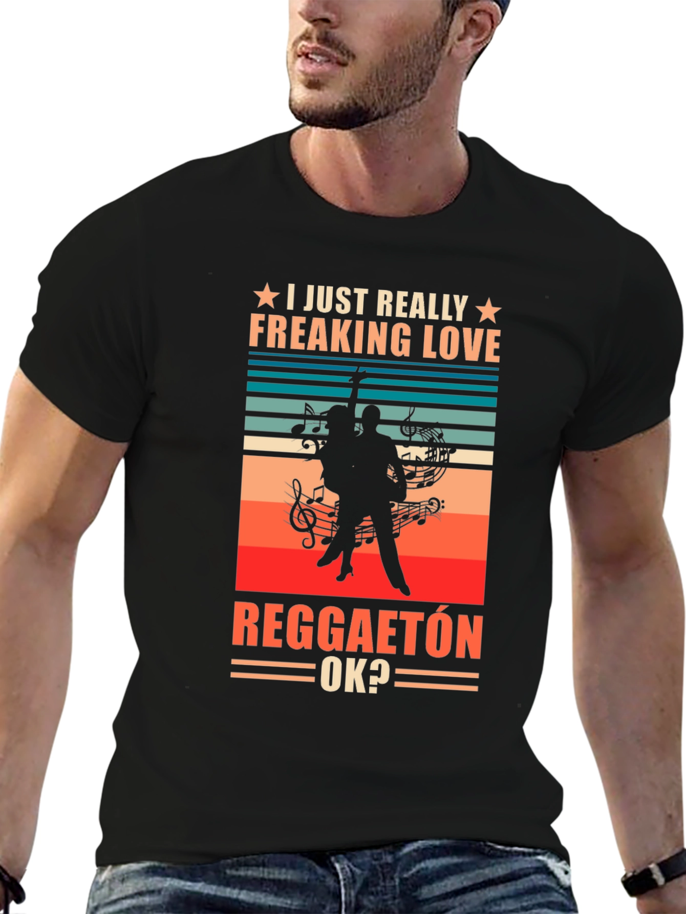 Reggaeton Music Lover Graphic T-Shirt