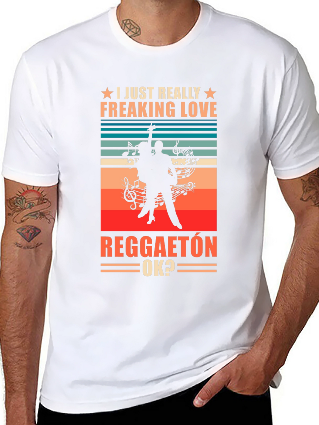Reggaeton Music Lover Graphic T-Shirt
