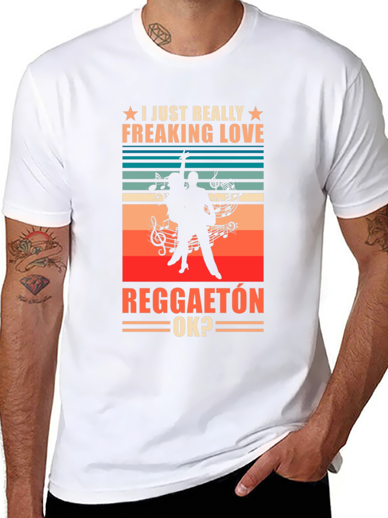 Reggaeton Music Lover Graphic T-Shirt