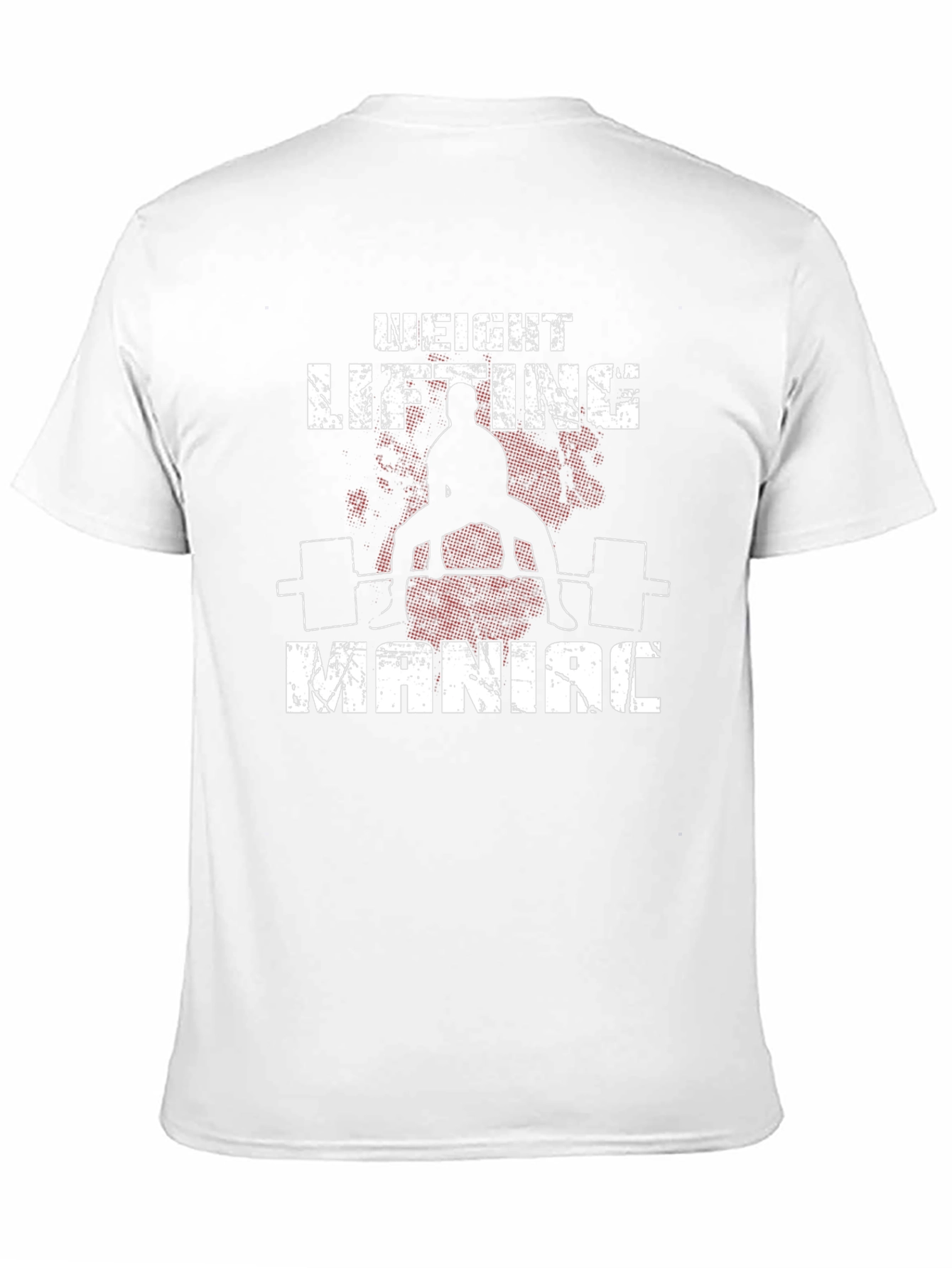 Weight Lifting Maniac Black T-Shirt