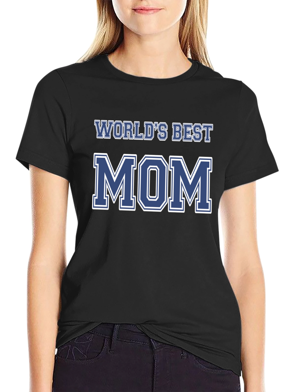 Worlds Best Mom Graphic T-Shirt
