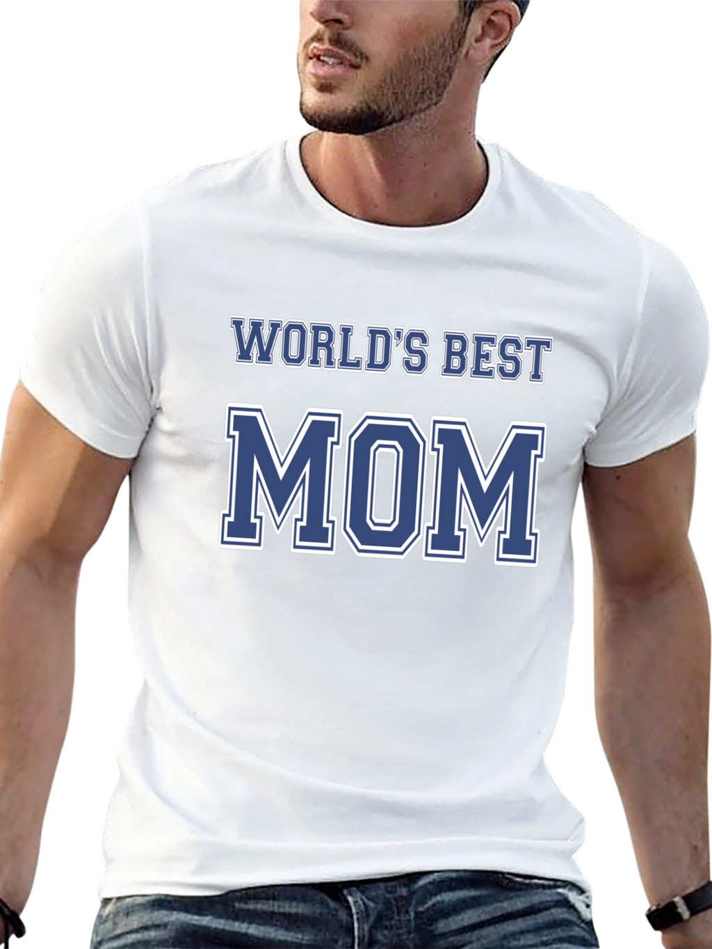 Worlds Best Mom Graphic T-Shirt