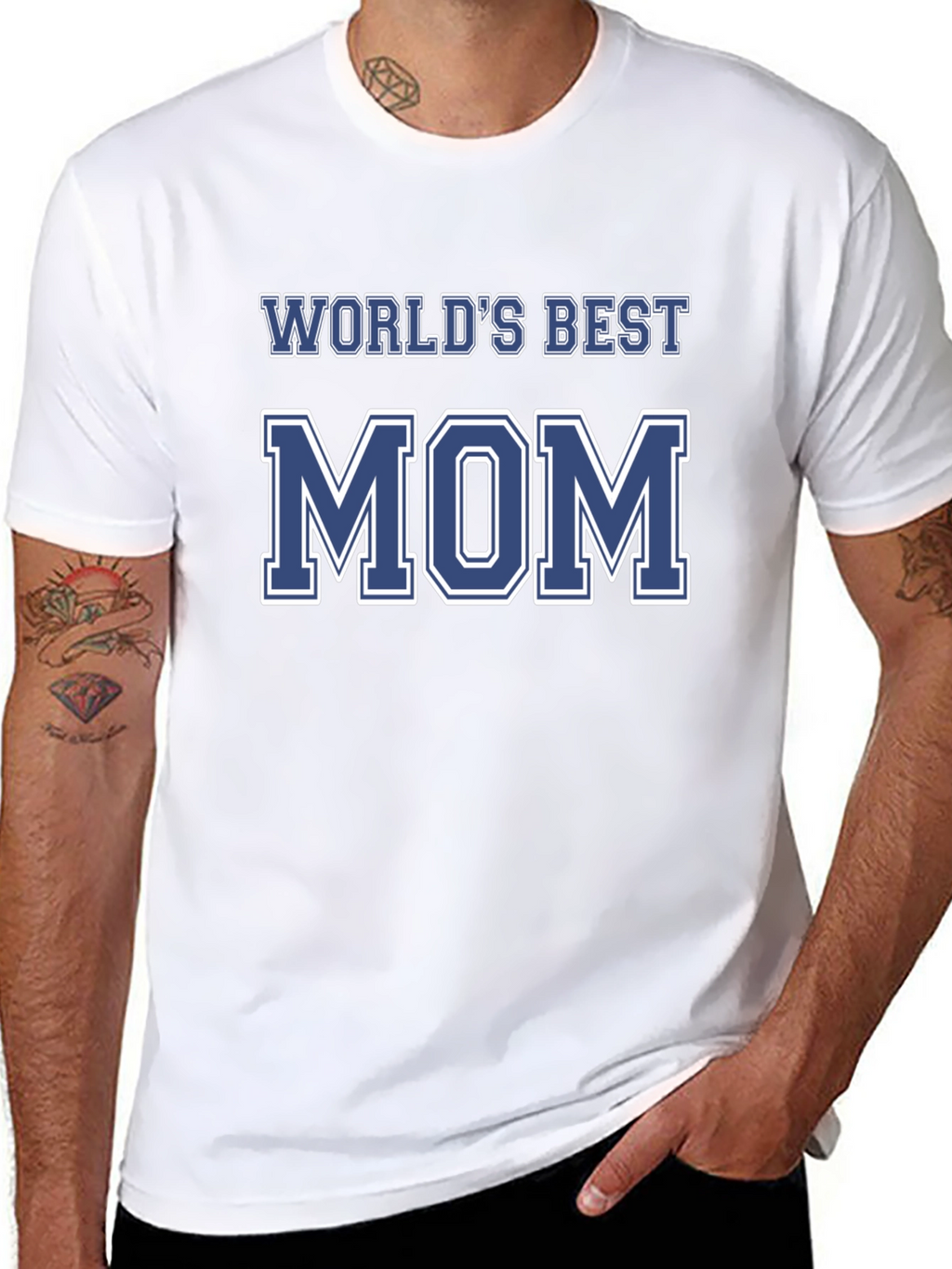 Worlds Best Mom Graphic T-Shirt