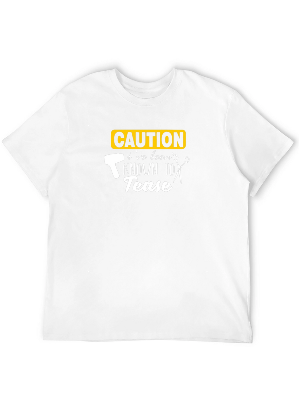Caution Hair Stylist Humor Graphic T-Shirt