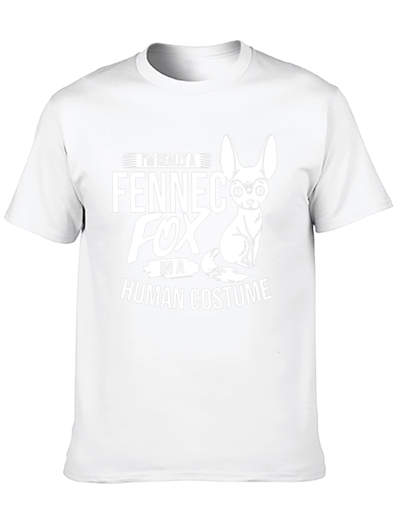 Fennec Fox Human Costume T-Shirt