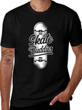 Skate Buddies Black Graphic Tee