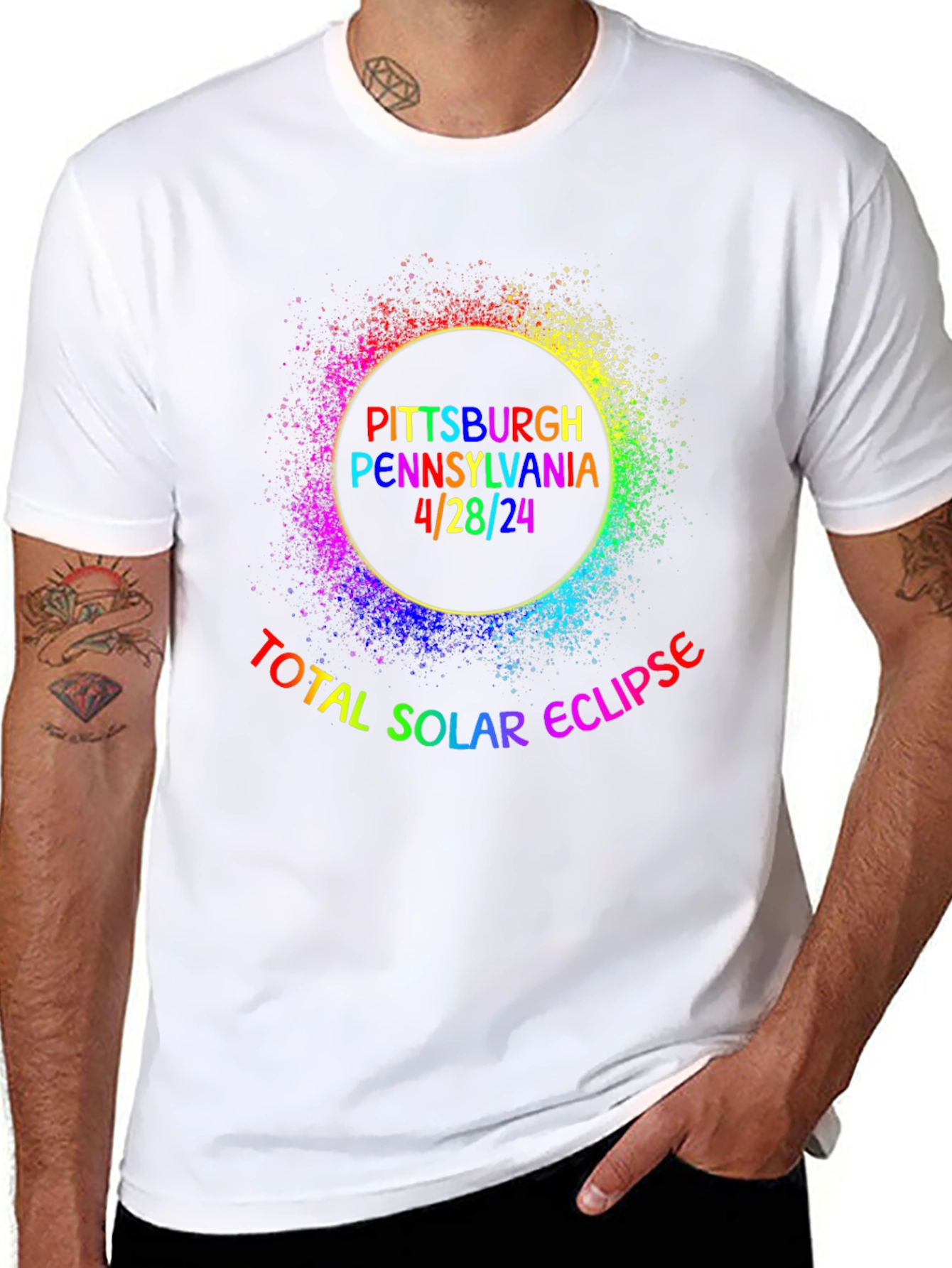 Pittsburgh Total Solar Eclipse April 28 2024 T-Shirt