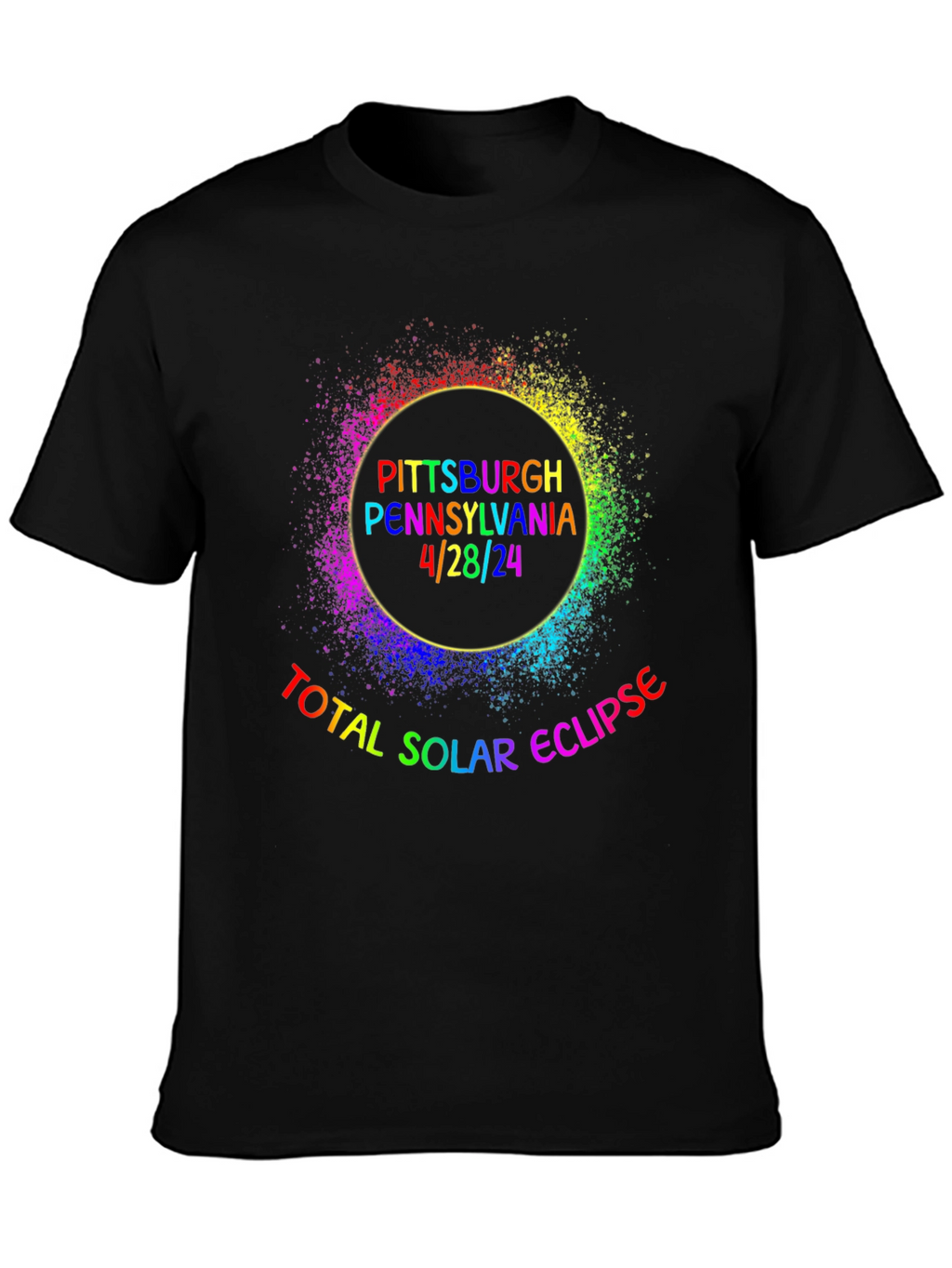 Pittsburgh Total Solar Eclipse April 28 2024 T-Shirt