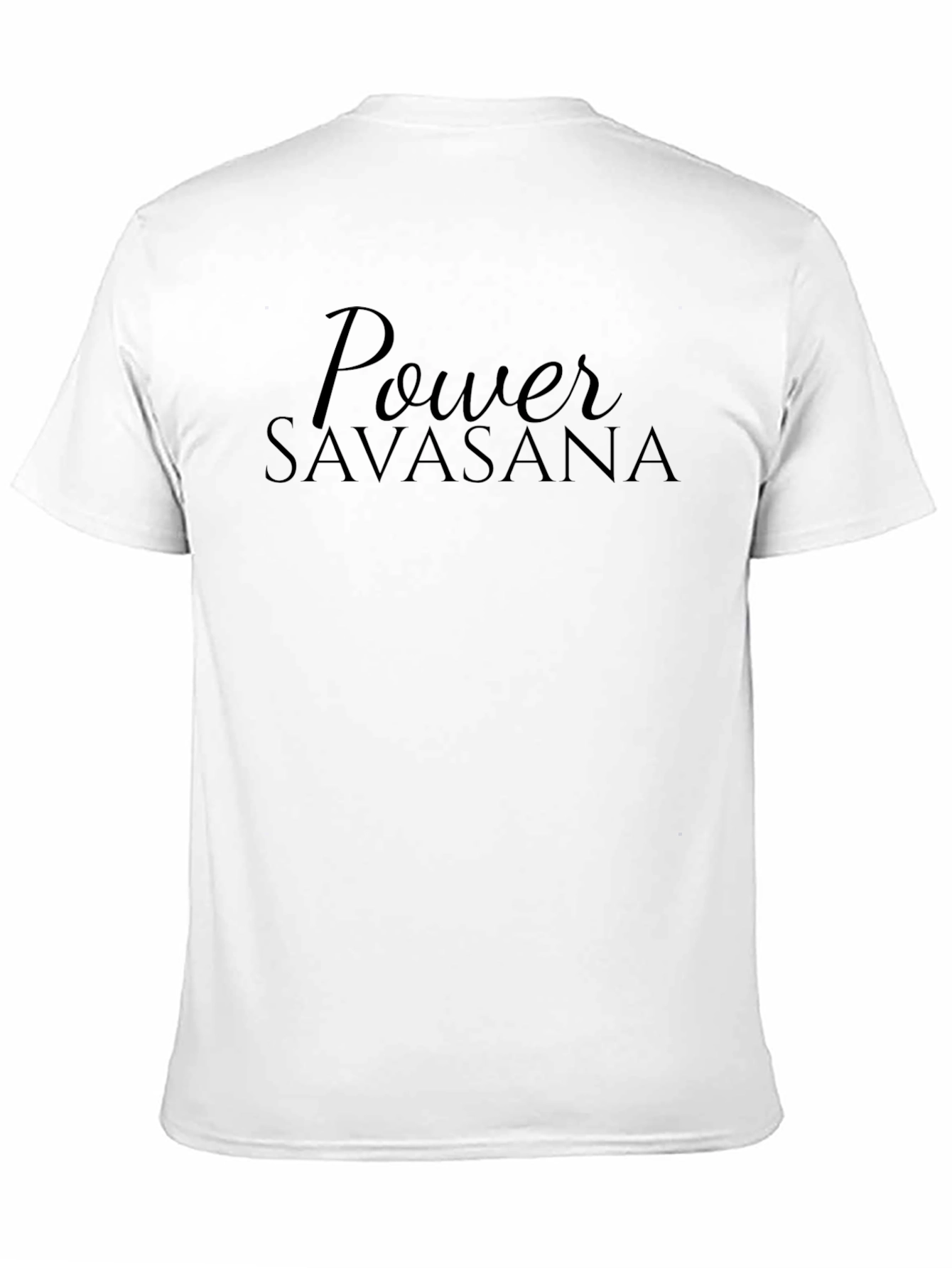 Power Savasana T-Shirt - Relaxed Fit Yoga Inspired