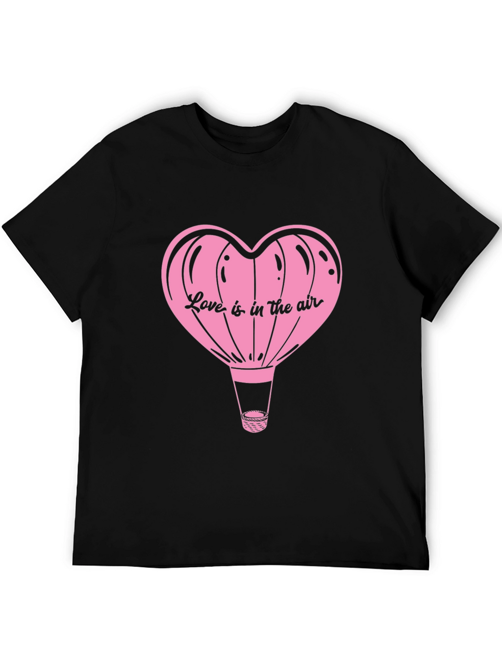Love is in the Air Heart Balloon Graphic Tee