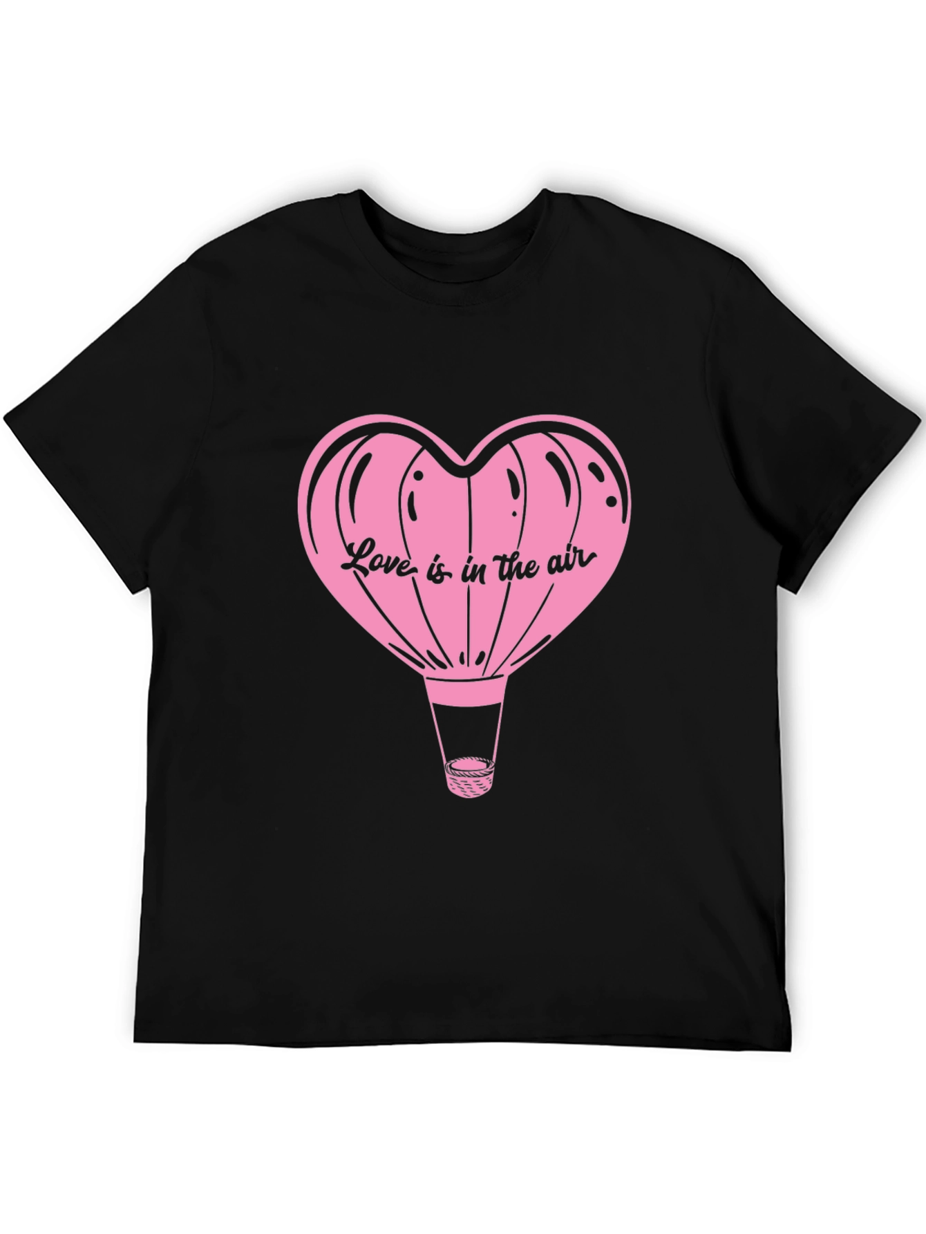 Love is in the Air Heart Balloon Graphic Tee