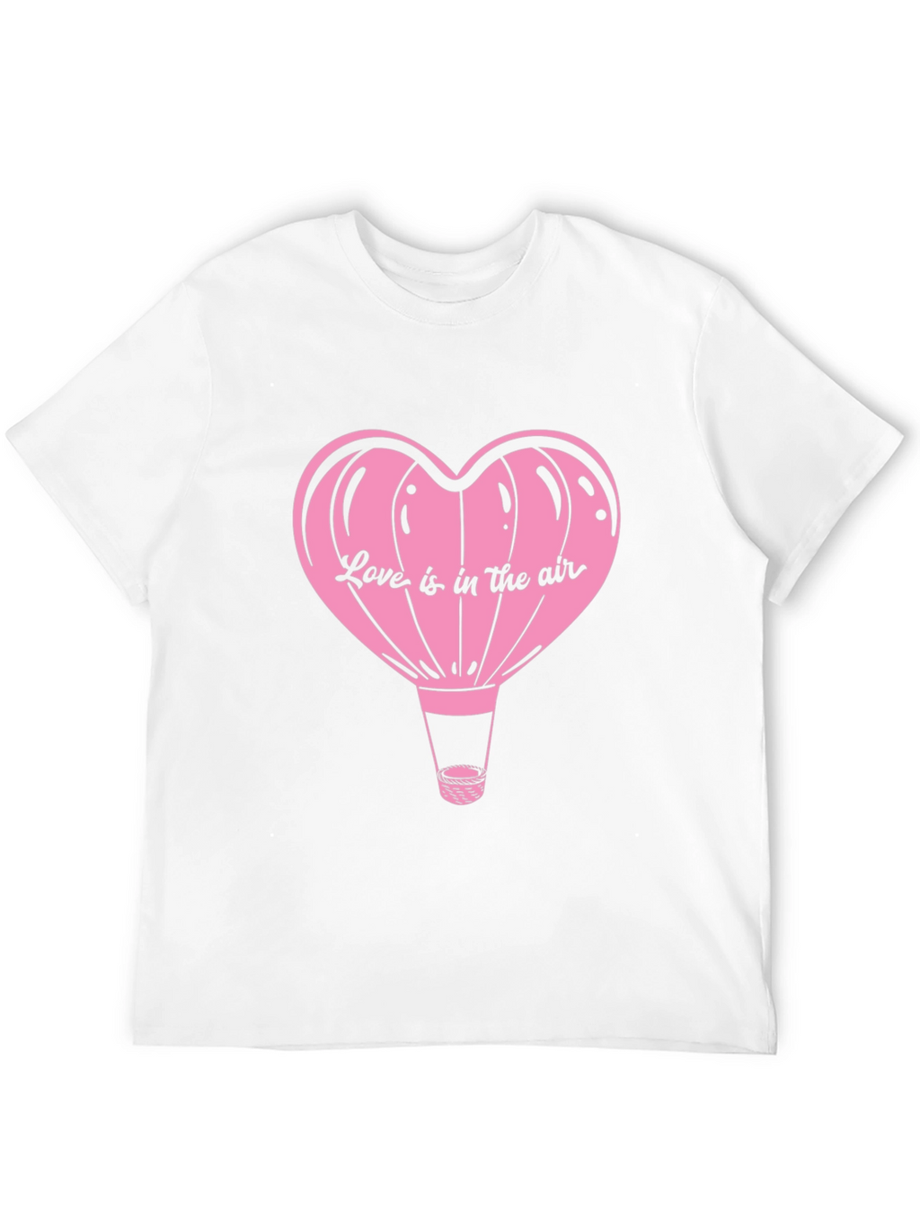 Love is in the Air Heart Balloon Graphic Tee