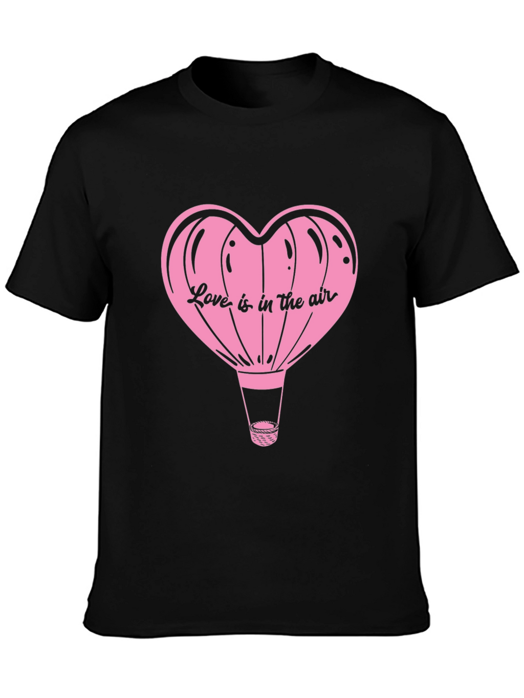 Love is in the Air Heart Balloon Graphic Tee