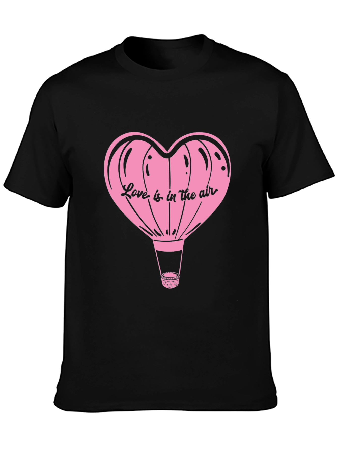 Love is in the Air Heart Balloon Graphic Tee